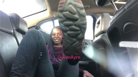 ebony feet slave|Foot slave gets in Ebony foot goddess Uber